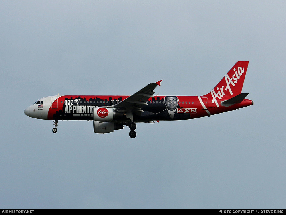 Aircraft Photo of 9M-AFX | Airbus A320-216 | AirAsia | AirHistory.net #406426