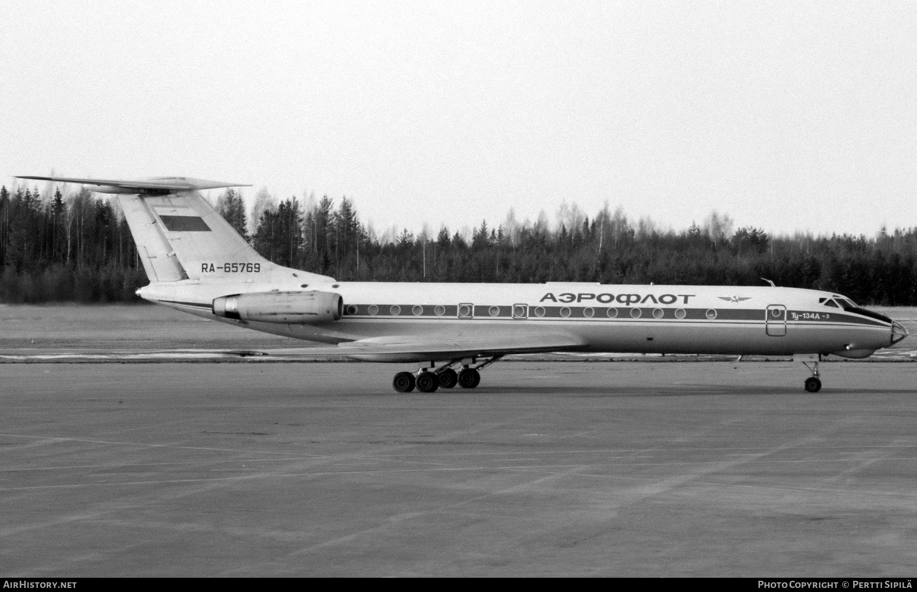 Aircraft Photo of RA-65769 | Tupolev Tu-134A-3 | Aeroflot | AirHistory.net #406446