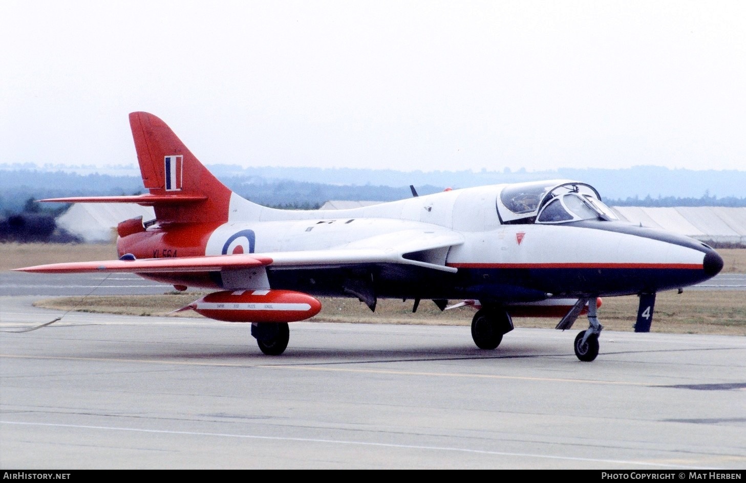 Aircraft Photo of XL564 | Hawker Hunter T7 | UK - Air Force | AirHistory.net #406457