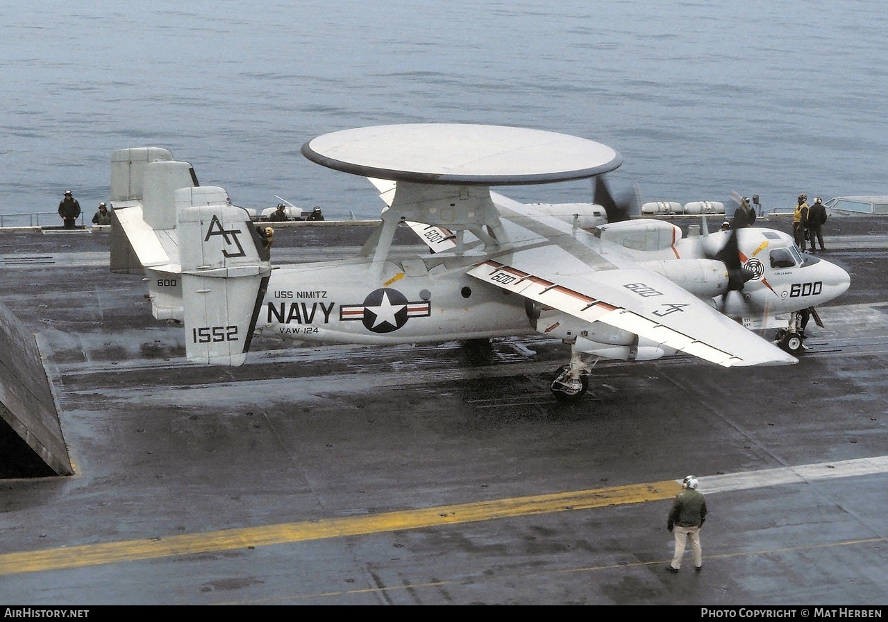 Aircraft Photo of 161552 | Grumman E-2C Hawkeye | USA - Navy | AirHistory.net #406466
