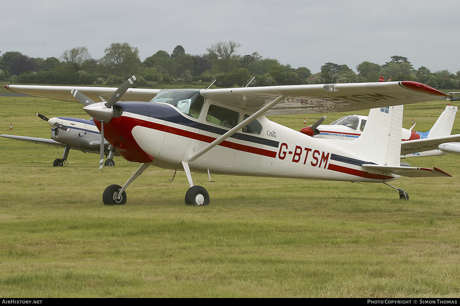 Aircraft Photo of G-BTSM | Cessna 180A | AirHistory.net #406469