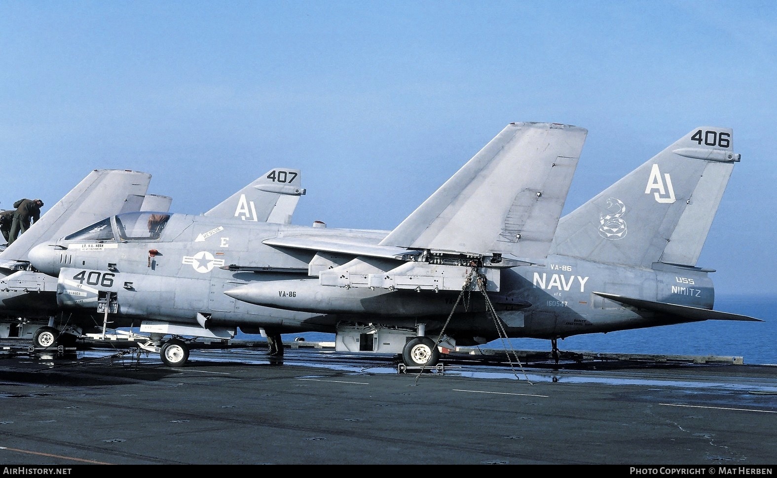 Aircraft Photo of 160547 | Vought A-7E Corsair II | USA - Navy | AirHistory.net #406472