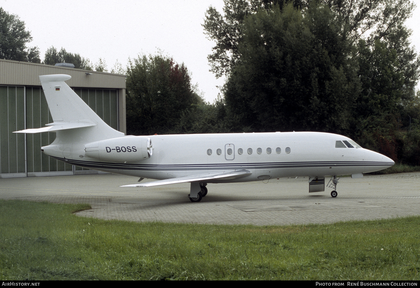 Aircraft Photo of D-BOSS | Dassault Falcon 2000EX | AirHistory.net #406482