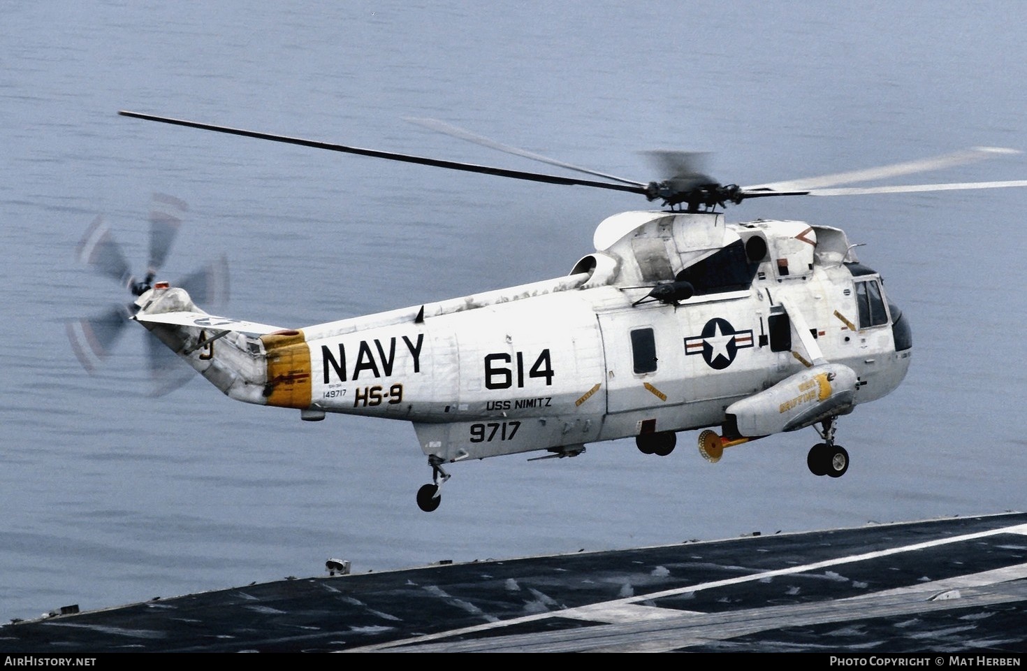 Aircraft Photo of 149717 / 9717 | Sikorsky SH-3H Sea King (S-61B) | USA - Navy | AirHistory.net #406494