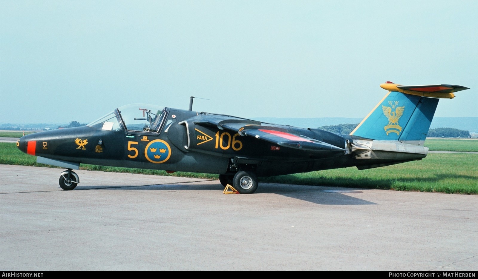 Aircraft Photo of 60106 | Saab Sk 60A | Sweden - Air Force | AirHistory.net #406505