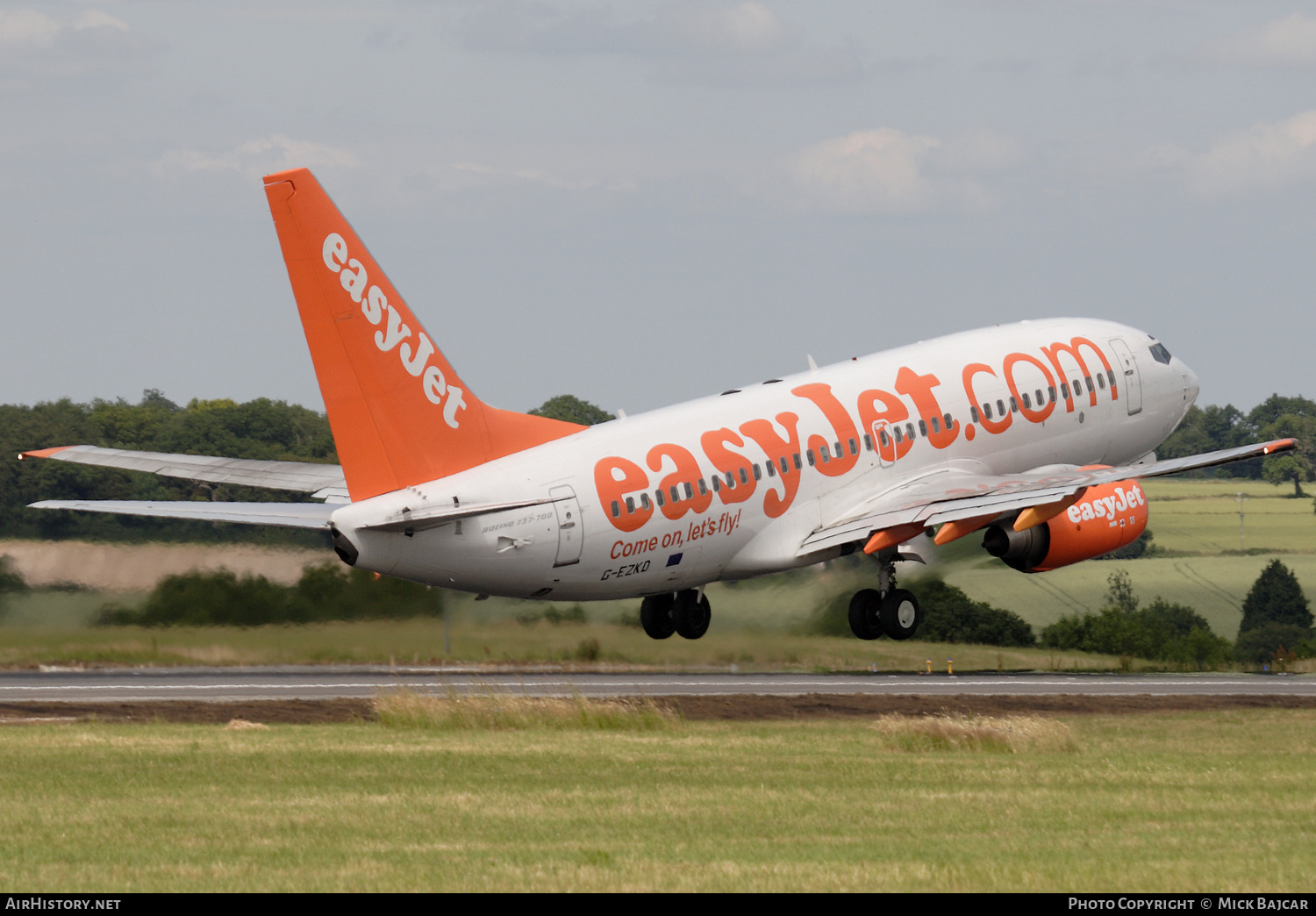 Aircraft Photo of G-EZKD | Boeing 737-73V | EasyJet | AirHistory.net #406514