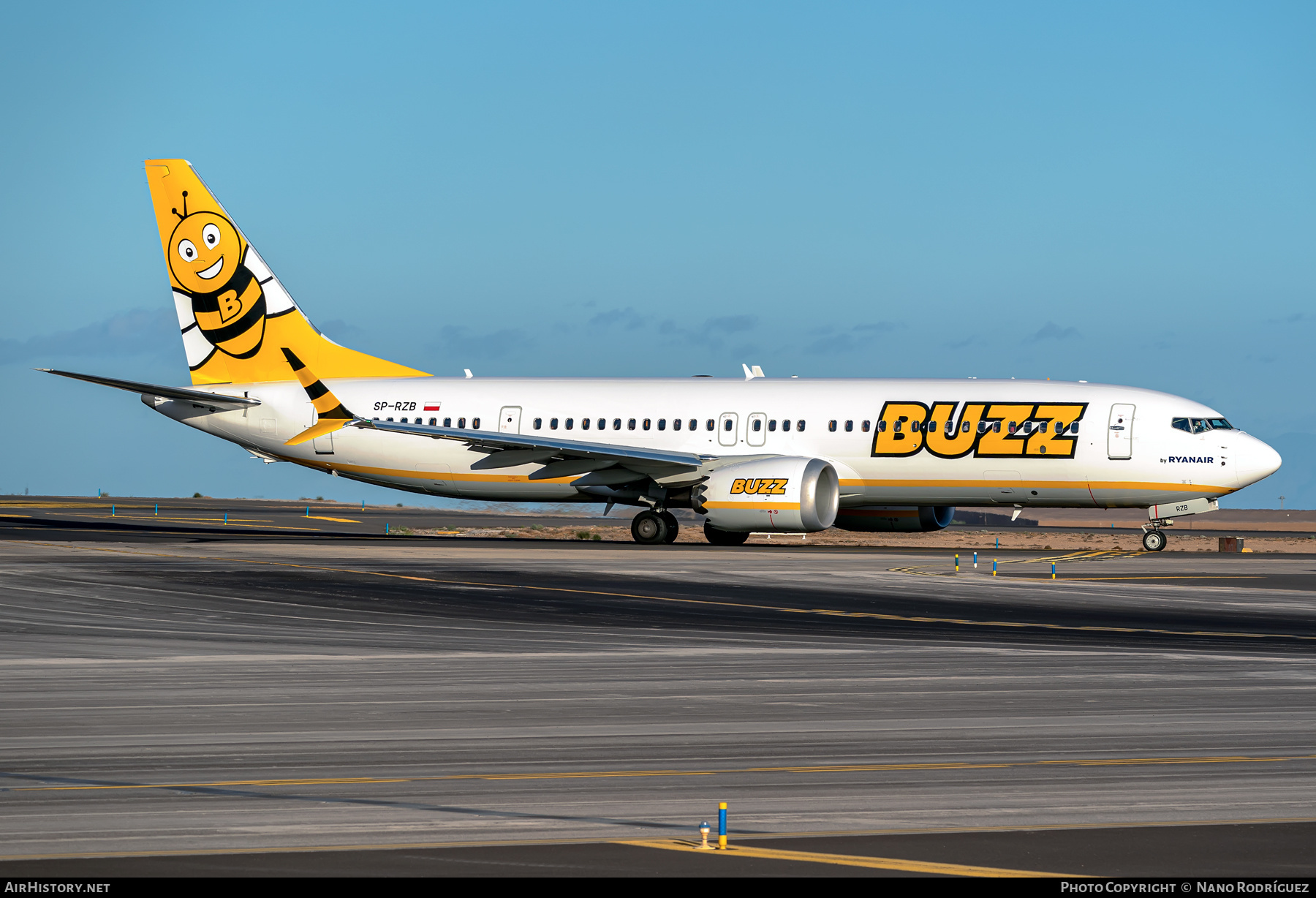 Aircraft Photo of SP-RZB | Boeing 737-8200 Max 200 | Buzz | AirHistory.net #406515