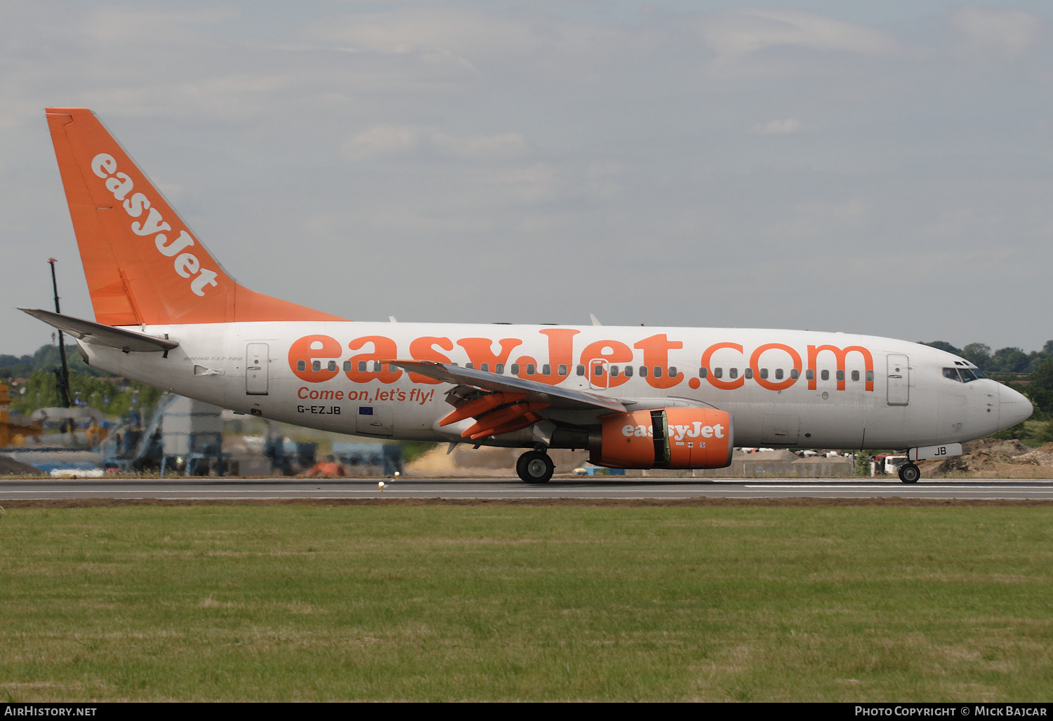 Aircraft Photo of G-EZJB | Boeing 737-73V | EasyJet | AirHistory.net #406517