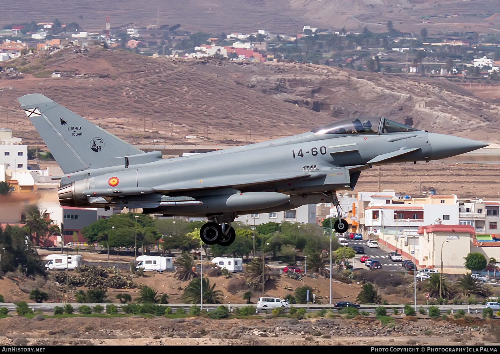 Aircraft Photo of C.16-60 | Eurofighter EF-2000 Typhoon | Spain - Air Force | AirHistory.net #406518