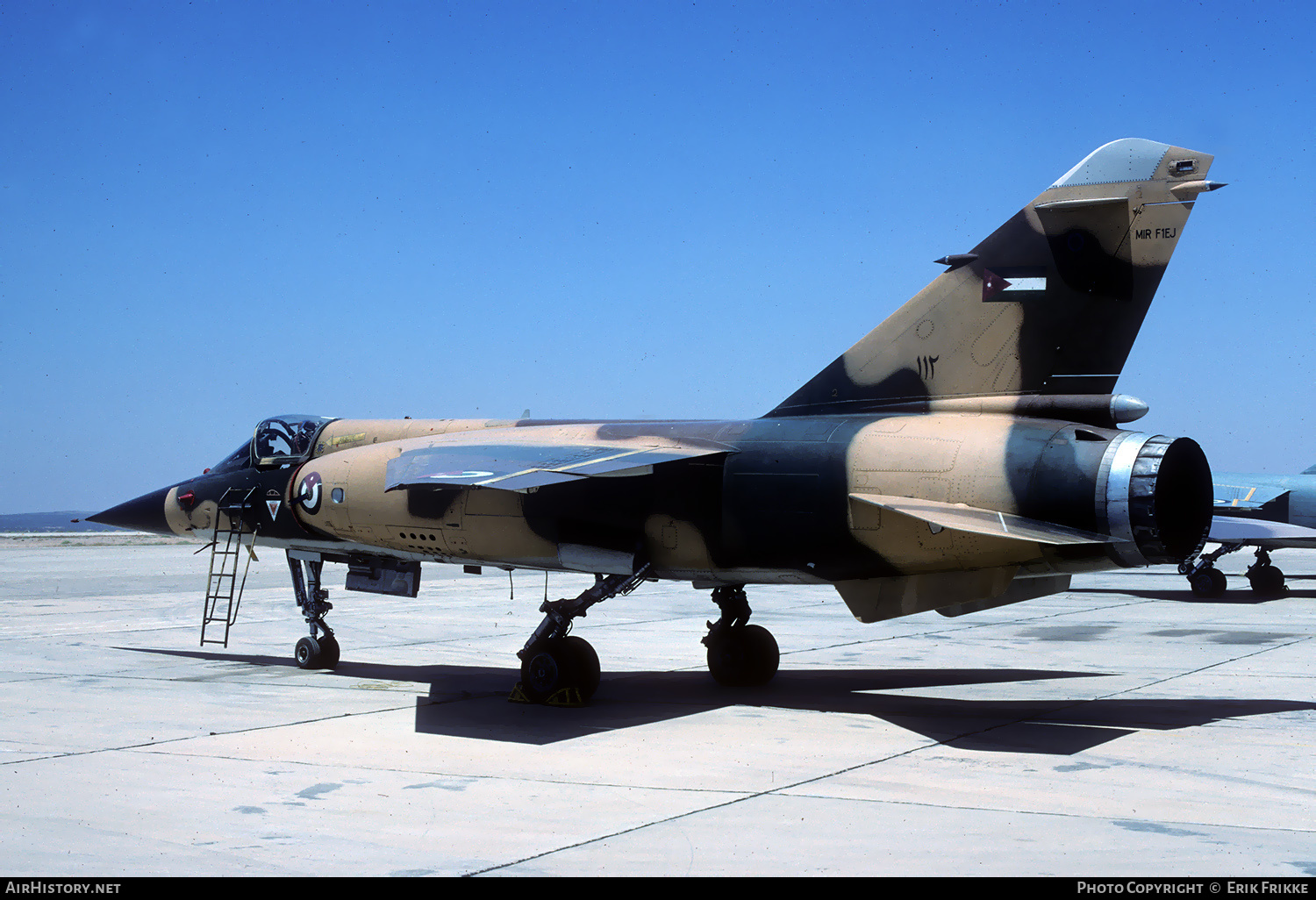 Aircraft Photo of 112 | Dassault Mirage F1EJ | Jordan - Air Force | AirHistory.net #406522