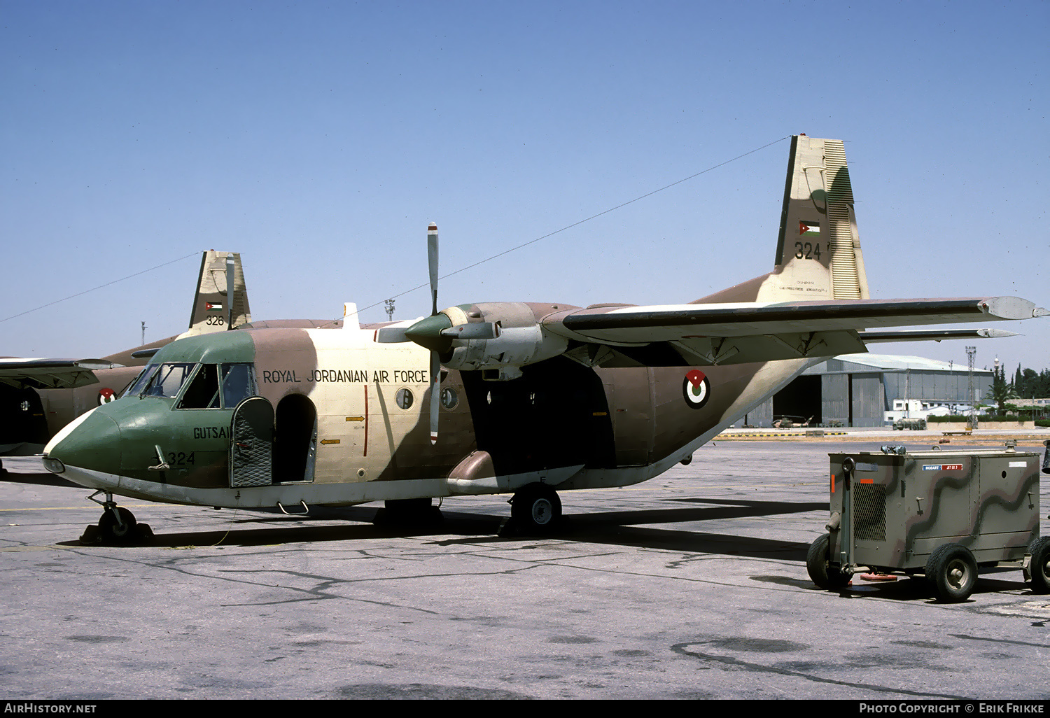 Aircraft Photo of 324 | CASA C-212-100 Aviocar | Jordan - Air Force | AirHistory.net #406524