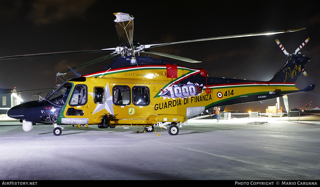 Aircraft Photo of MM81964 | AgustaWestland AW-139 | Italy - Guardia di Finanza | AirHistory.net #406564