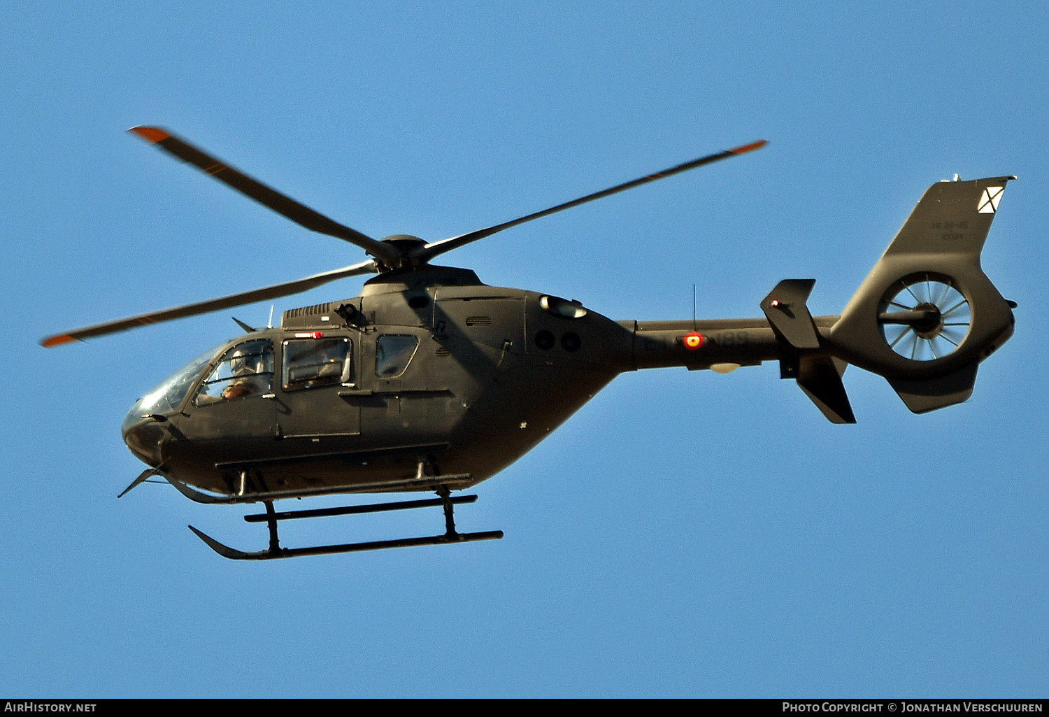 Aircraft Photo of HE.26-25 | Eurocopter EC-135T-2 | Spain - Army | AirHistory.net #406606