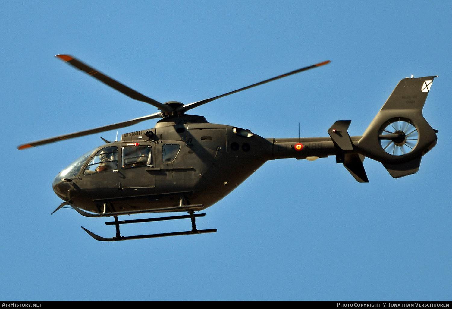Aircraft Photo of HE.26-25 | Eurocopter EC-135T-2 | Spain - Army | AirHistory.net #406606