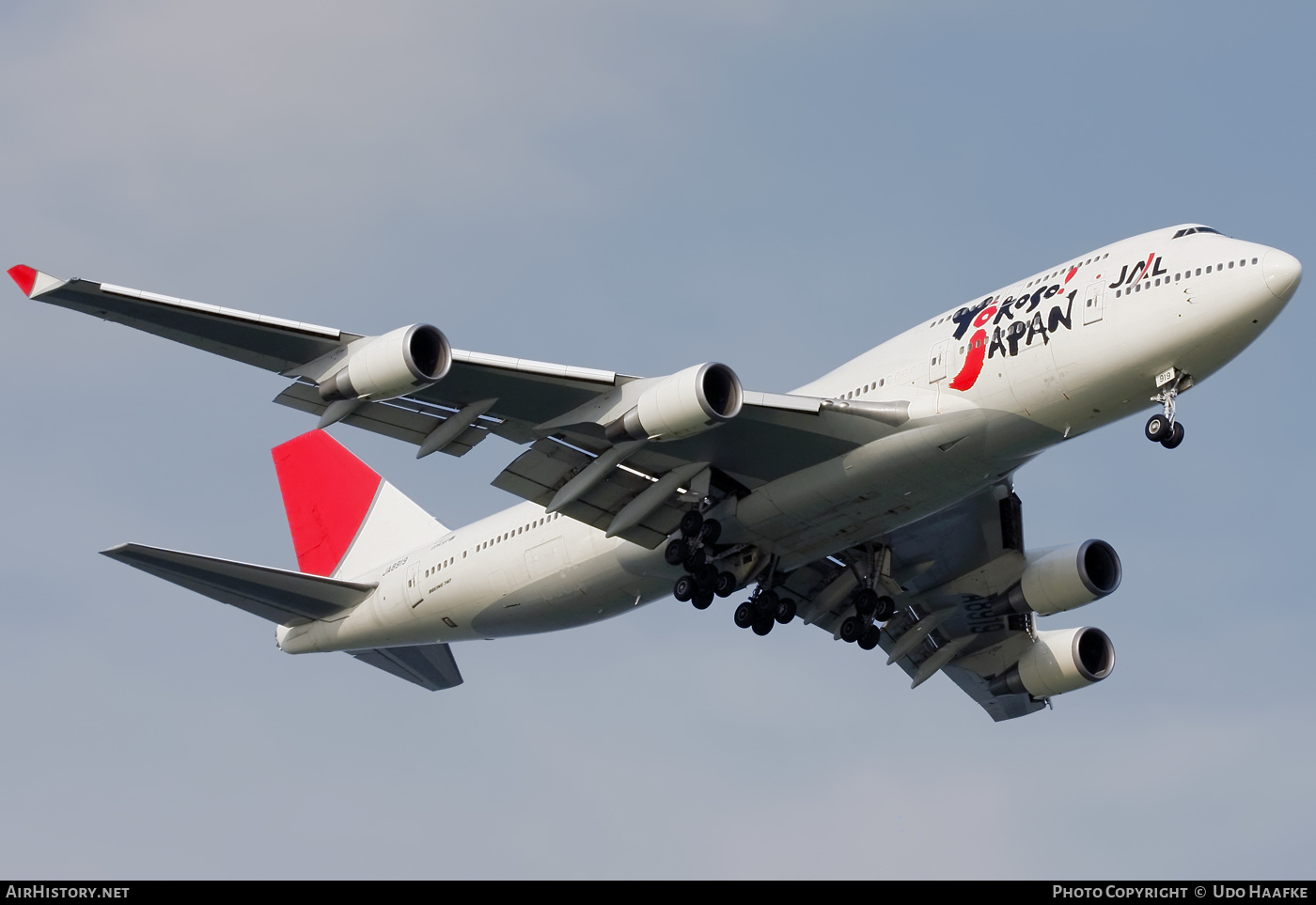 Aircraft Photo of JA8919 | Boeing 747-446 | Japan Airlines - JAL | AirHistory.net #406625