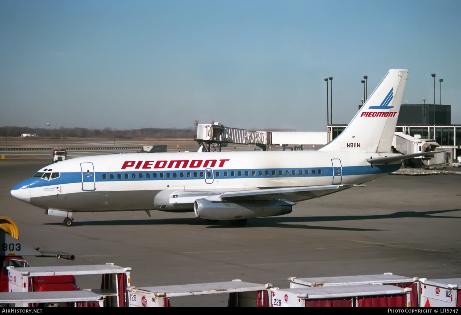 Aircraft Photo of N811N | Boeing 737-201/Adv | Piedmont Airlines | AirHistory.net #406641