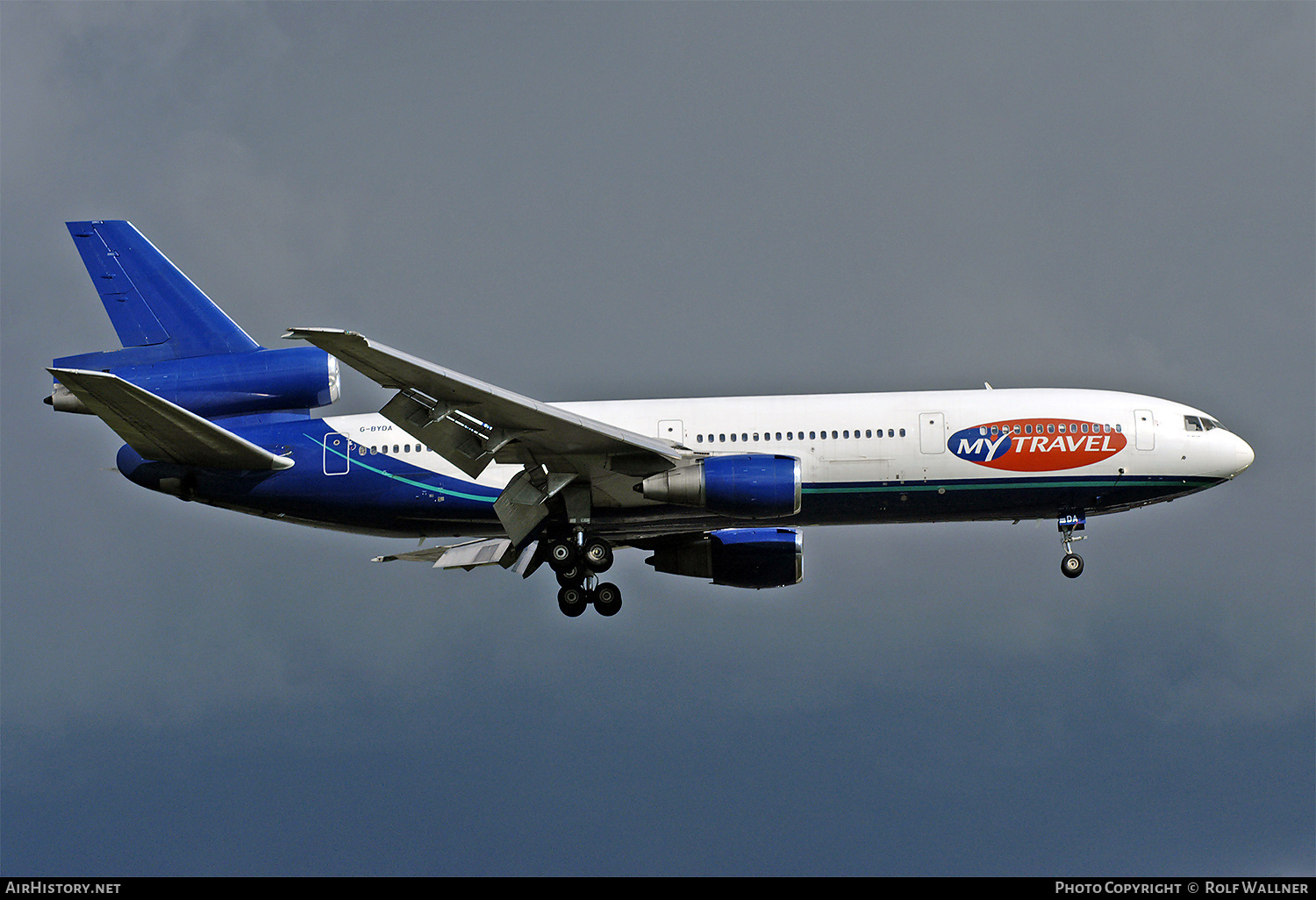 Aircraft Photo of G-BYDA | McDonnell Douglas DC-10-30 | MyTravel Airways | AirHistory.net #406664