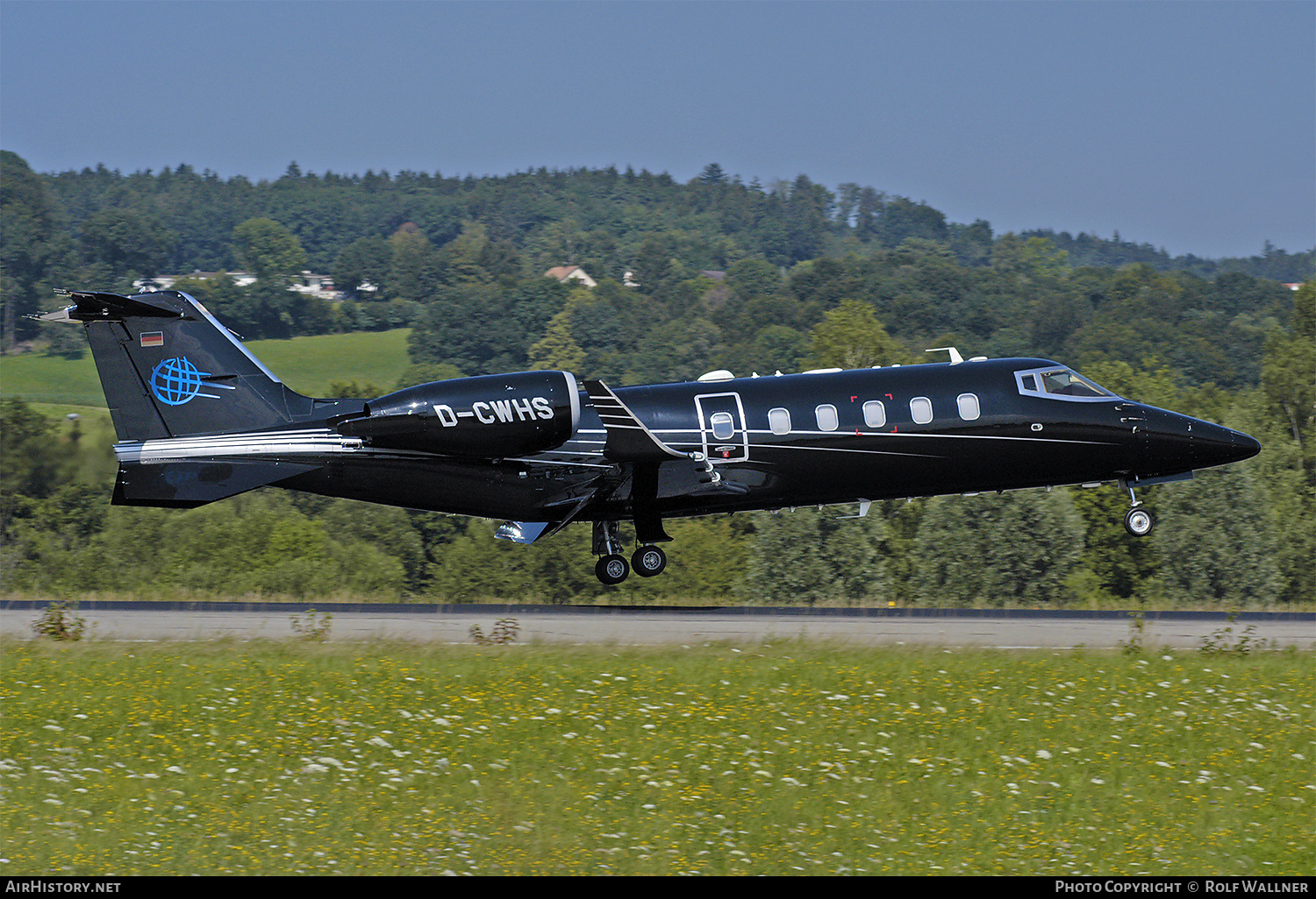 Aircraft Photo of D-CWHS | Learjet 60 | AirHistory.net #406666