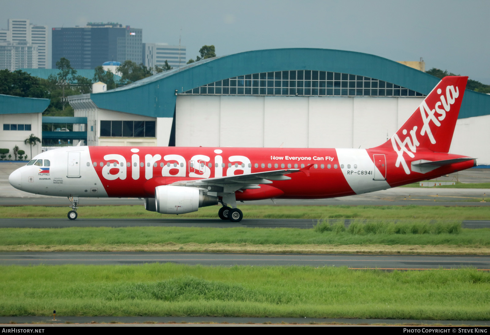 Aircraft Photo of RP-C8941 | Airbus A320-216 | AirAsia | AirHistory.net #406672