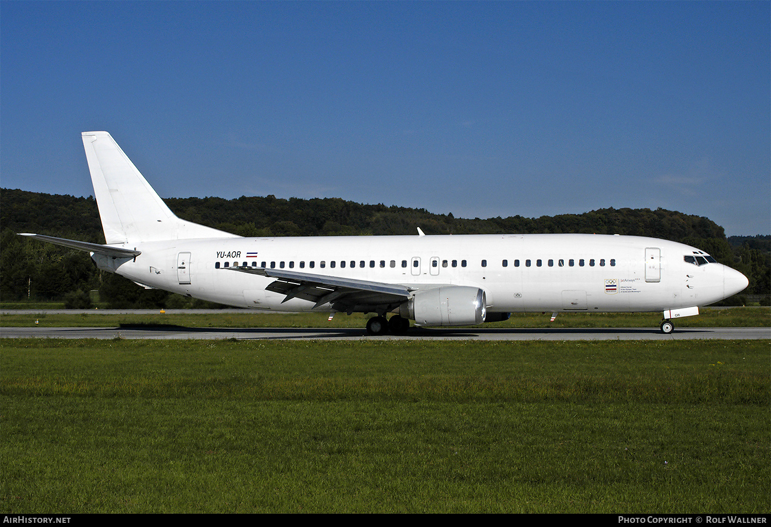 Aircraft Photo of YU-AOR | Boeing 737-4B7 | Jat Airways | AirHistory.net #406676