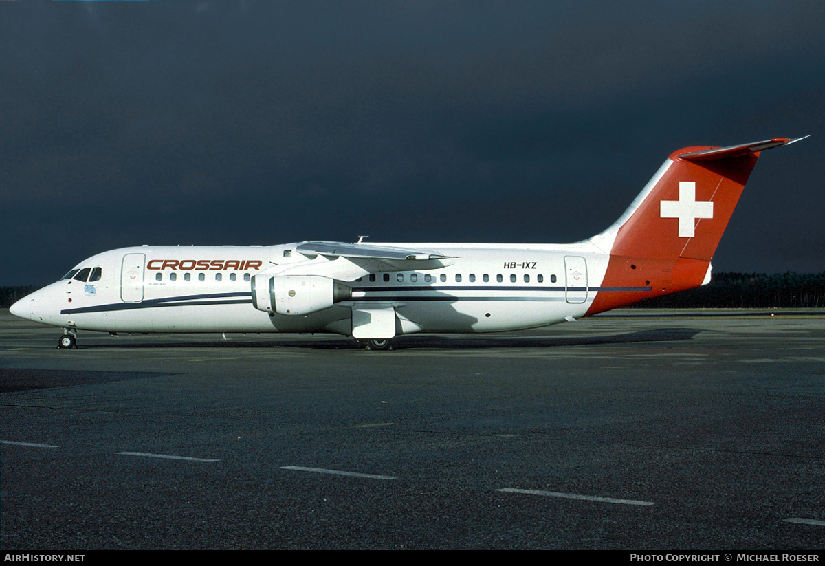 Aircraft Photo of HB-IXZ | British Aerospace BAe-146-300 | Crossair | AirHistory.net #406690