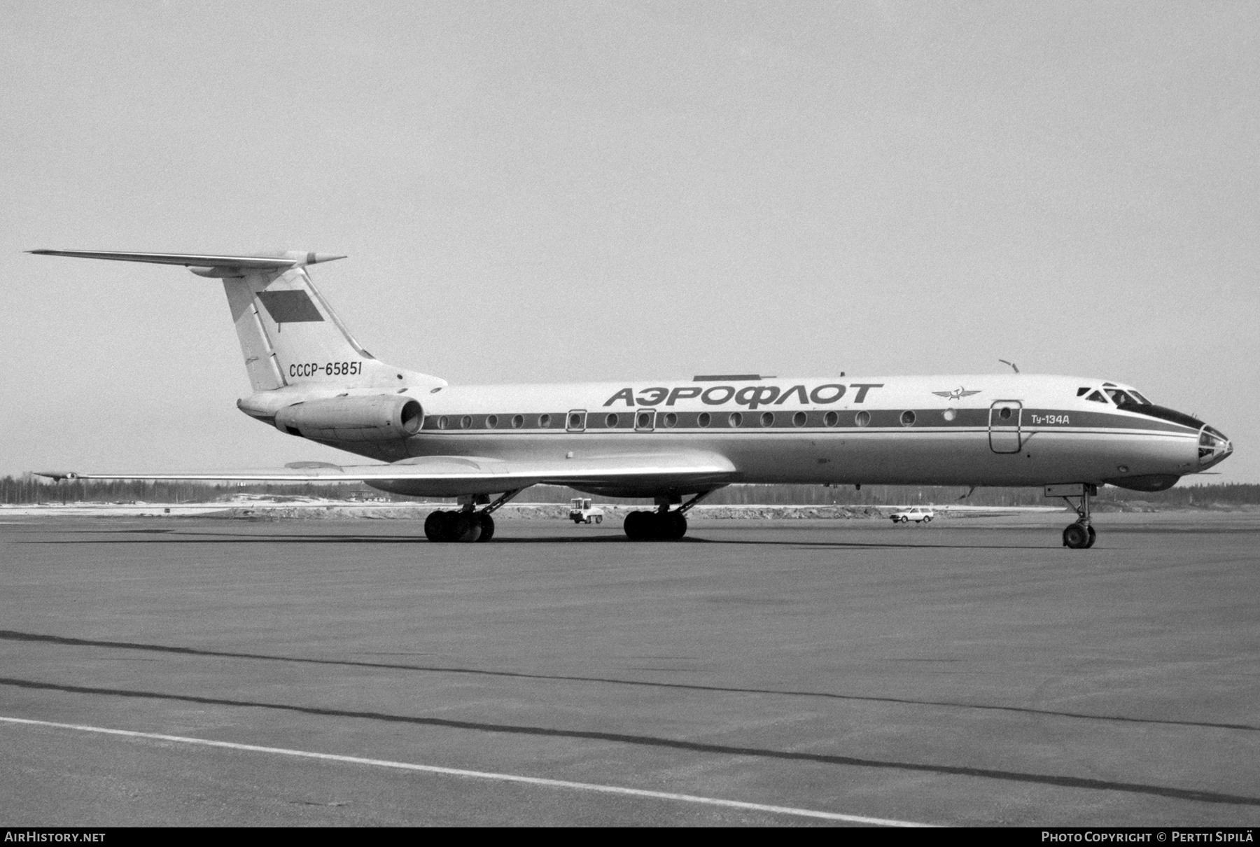 Aircraft Photo of CCCP-65851 | Tupolev Tu-134A | Aeroflot | AirHistory.net #406694