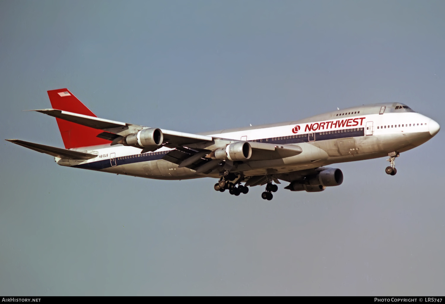 Aircraft Photo of N610US | Boeing 747-151 | Northwest Airlines | AirHistory.net #406724