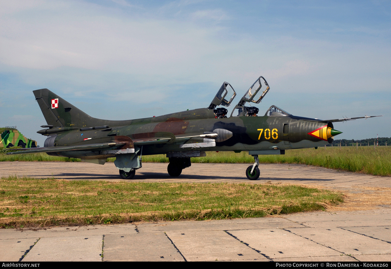 Aircraft Photo of 706 | Sukhoi Su-22UM3K | Poland - Air Force | AirHistory.net #406727
