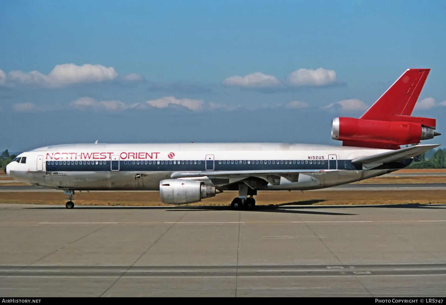 Aircraft Photo of N152US | McDonnell Douglas DC-10-40 | Northwest Orient Airlines | AirHistory.net #406729