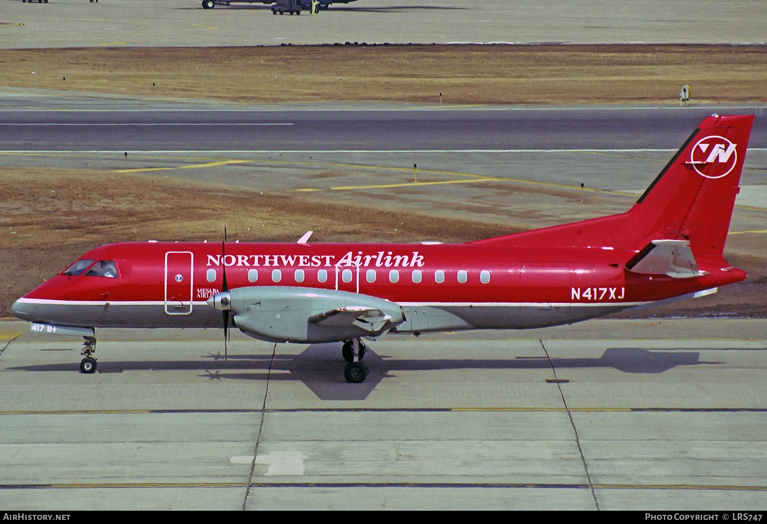 Aircraft Photo of N417XJ | Saab 340B/Plus | Northwest Airlink | AirHistory.net #406730