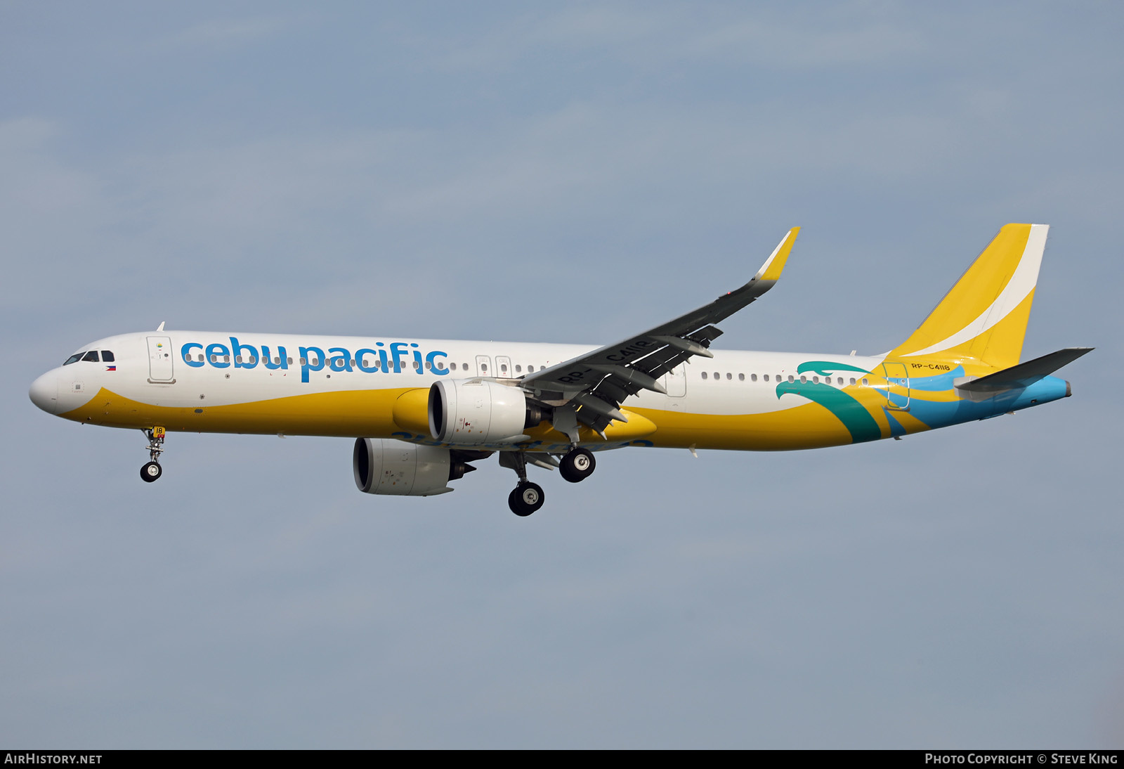 Aircraft Photo of RP-C4118 | Airbus A321-271N | Cebu Pacific Air | AirHistory.net #406740