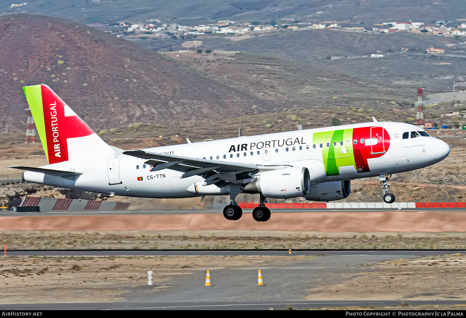 Aircraft Photo of CS-TTN | Airbus A319-111 | TAP Air Portugal | AirHistory.net #406743