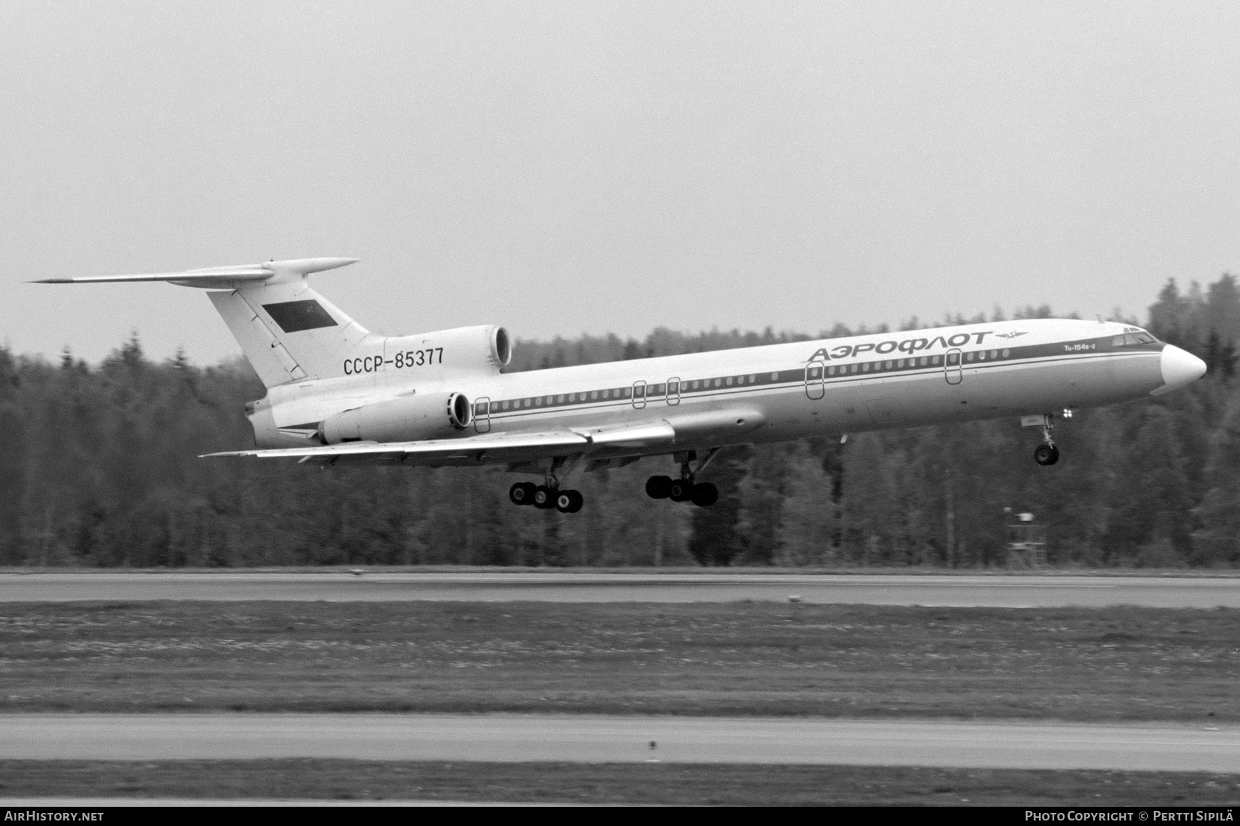 Aircraft Photo of CCCP-85377 | Tupolev Tu-154B-2 | Aeroflot | AirHistory.net #406763