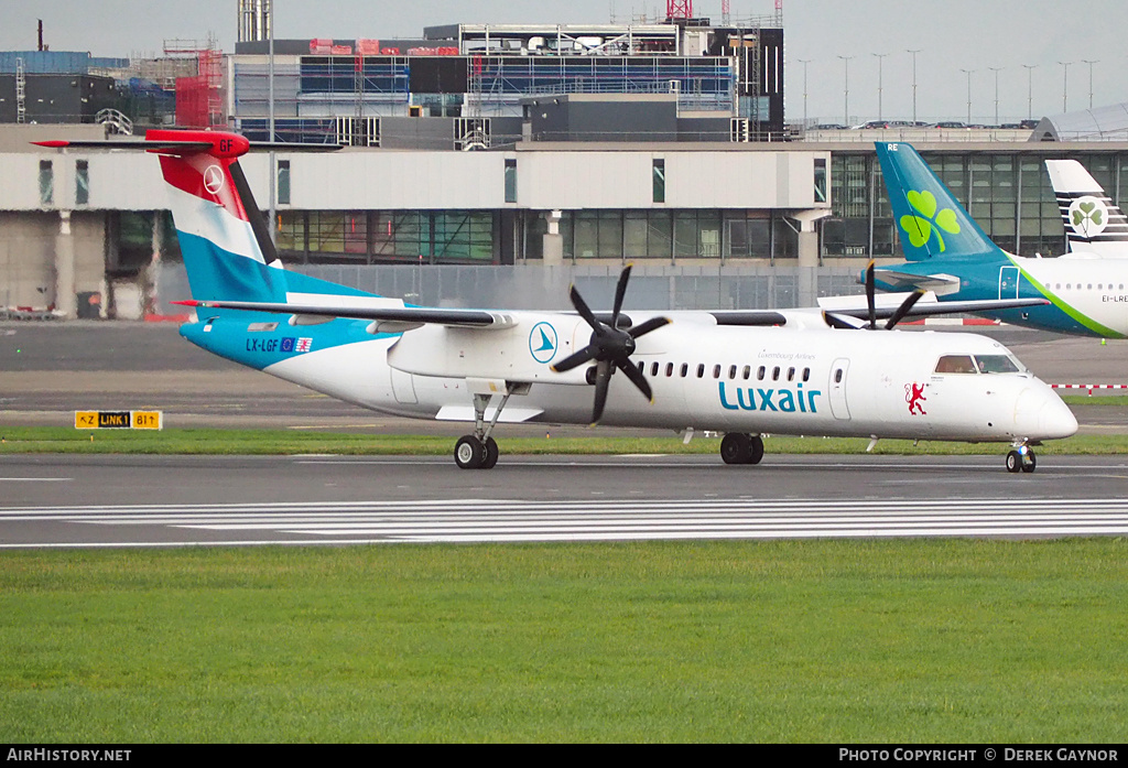 Aircraft Photo of LX-LGF | Bombardier DHC-8-402 Dash 8 | Luxair | AirHistory.net #406766