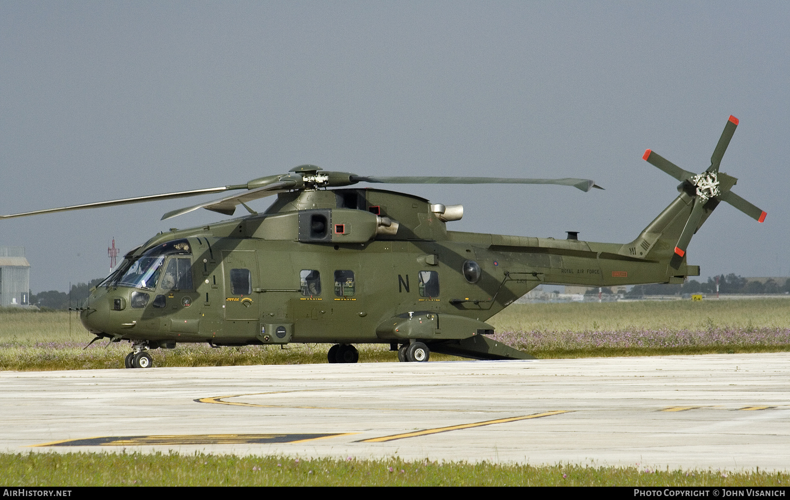 Aircraft Photo of ZJ129 | EHI EH101-411 Merlin HC3 | UK - Air Force | AirHistory.net #406793