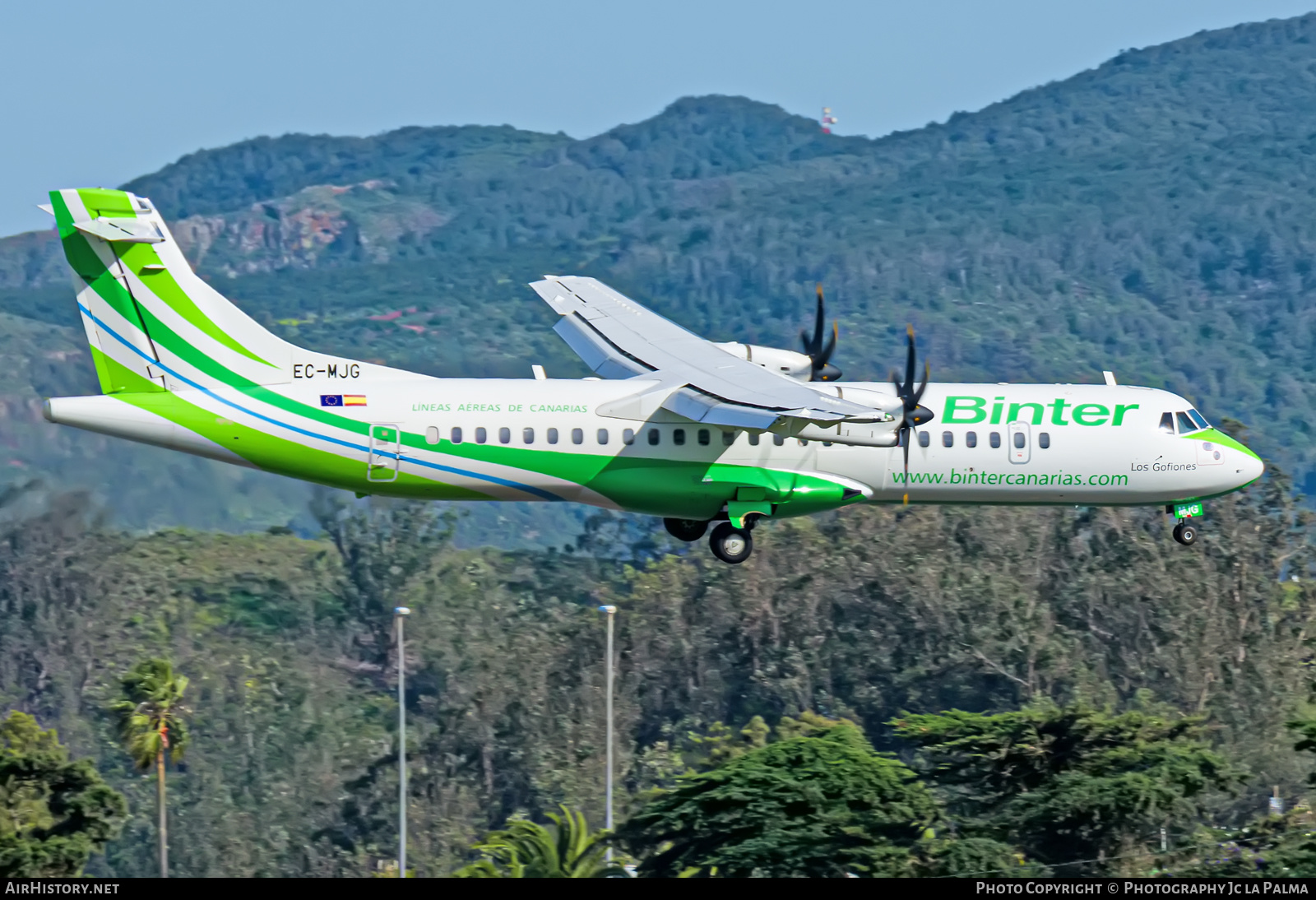Aircraft Photo of EC-MJG | ATR ATR-72-600 (ATR-72-212A) | Binter Canarias | AirHistory.net #406794