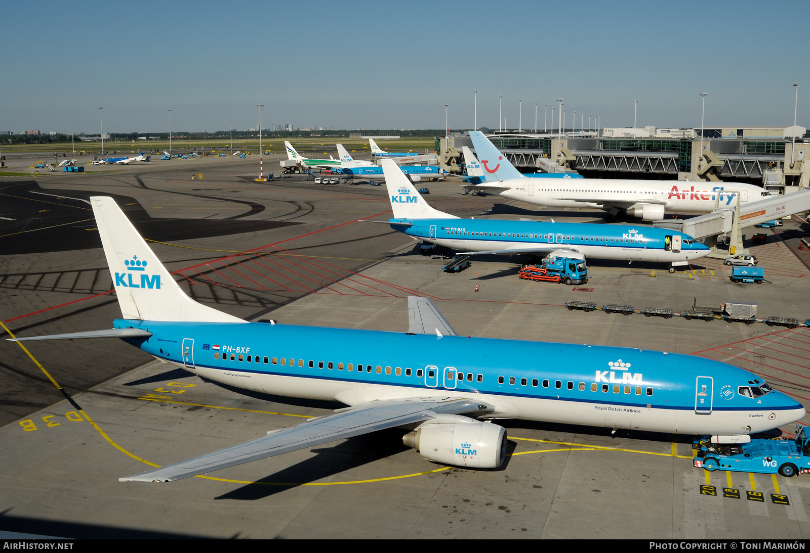 Aircraft Photo of PH-BXF | Boeing 737-8K2 | KLM - Royal Dutch Airlines | AirHistory.net #406799