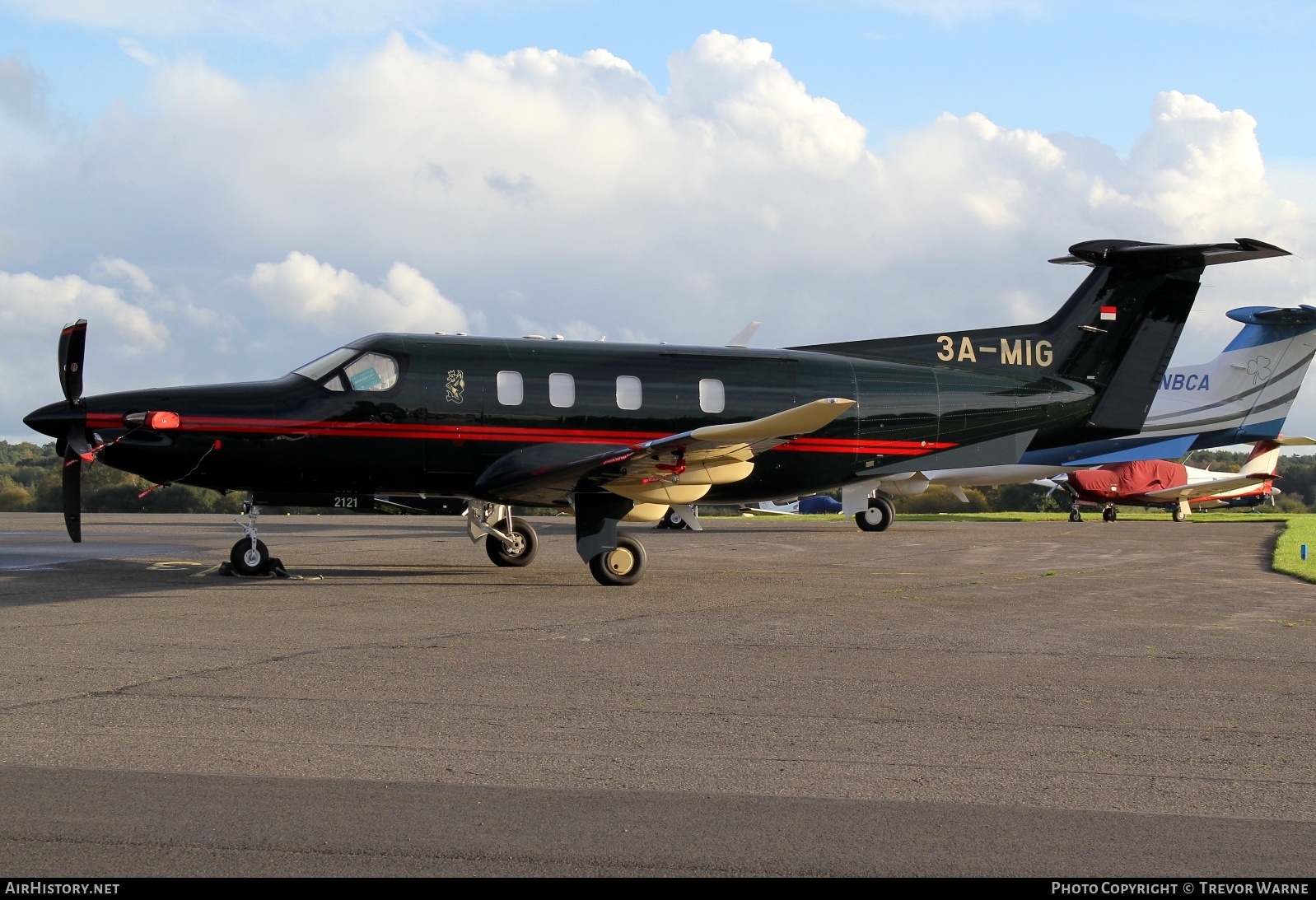 Aircraft Photo of 3A-MIG | Pilatus PC-12NG (PC-12/47E) | AirHistory.net #406805