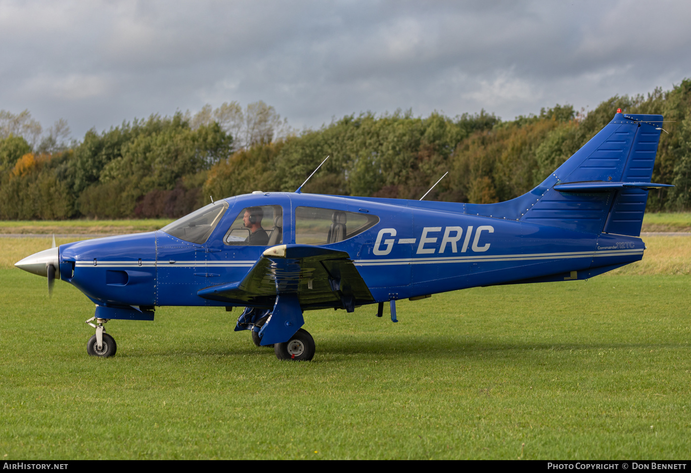 Aircraft Photo of G-ERIC | Rockwell Commander 112TC | AirHistory.net #406812