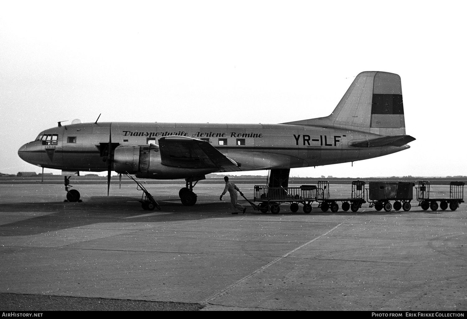 Aircraft Photo of YR-ILF | Ilyushin Il-14M | TAROM - Transporturile Aeriene Române | AirHistory.net #406825