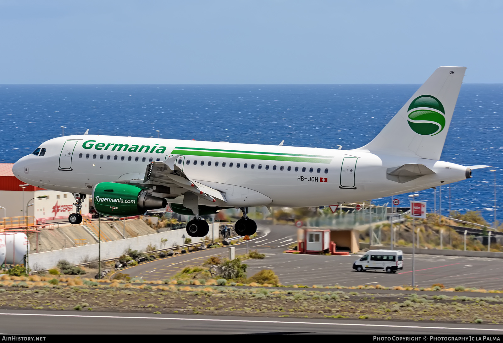 Aircraft Photo of HB-JOH | Airbus A319-112 | Germania | AirHistory.net #406862