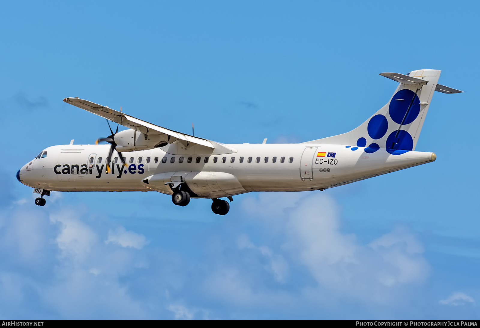 Aircraft Photo of EC-IZO | ATR ATR-72-500 (ATR-72-212A) | Canaryfly | AirHistory.net #406866