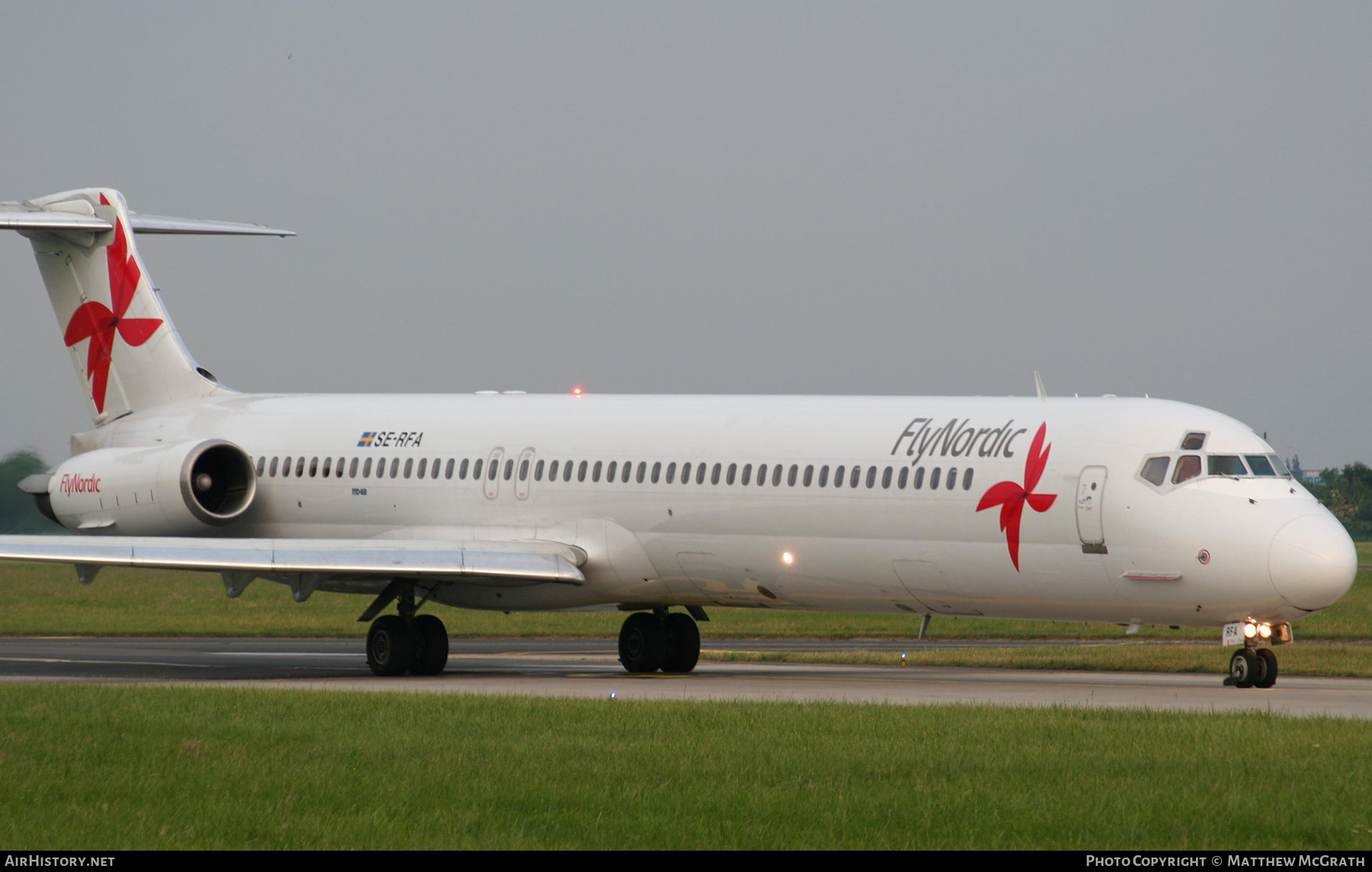 Aircraft Photo of SE-RFA | McDonnell Douglas MD-83 (DC-9-83) | FlyNordic | AirHistory.net #406869