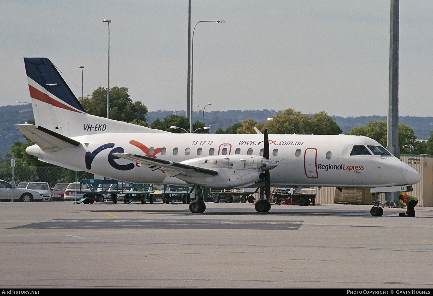 Aircraft Photo of VH-EKD | Saab 340A | REX - Regional Express | AirHistory.net #406891