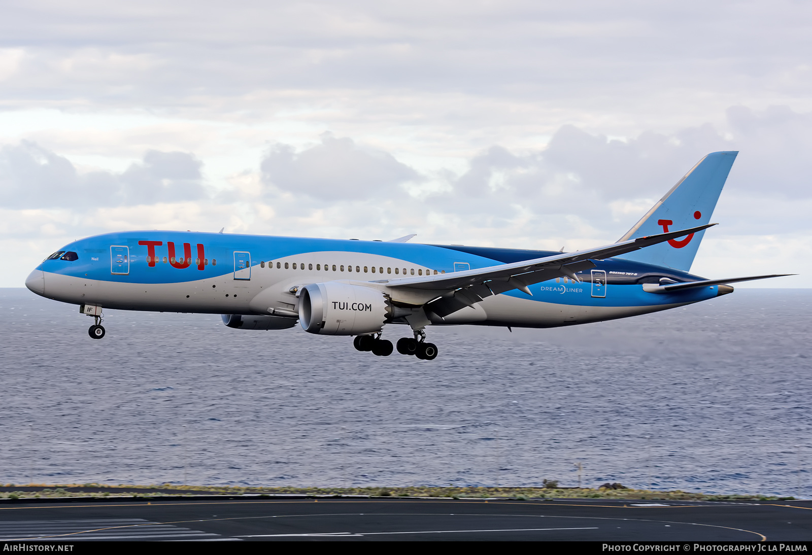 Aircraft Photo of G-TUIF | Boeing 787-8 Dreamliner | TUI | AirHistory.net #406902