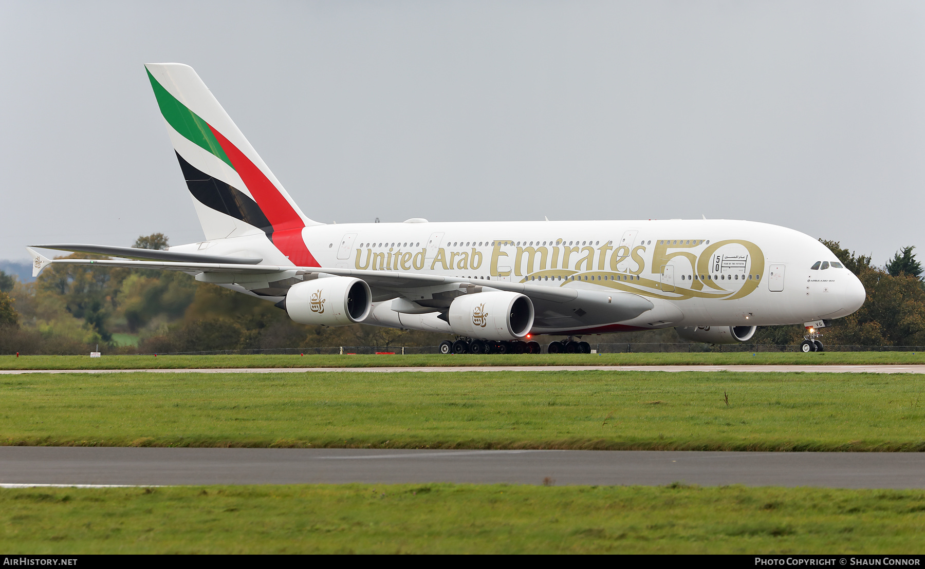 Aircraft Photo of A6-EVG | Airbus A380-842 | Emirates | AirHistory.net #406929