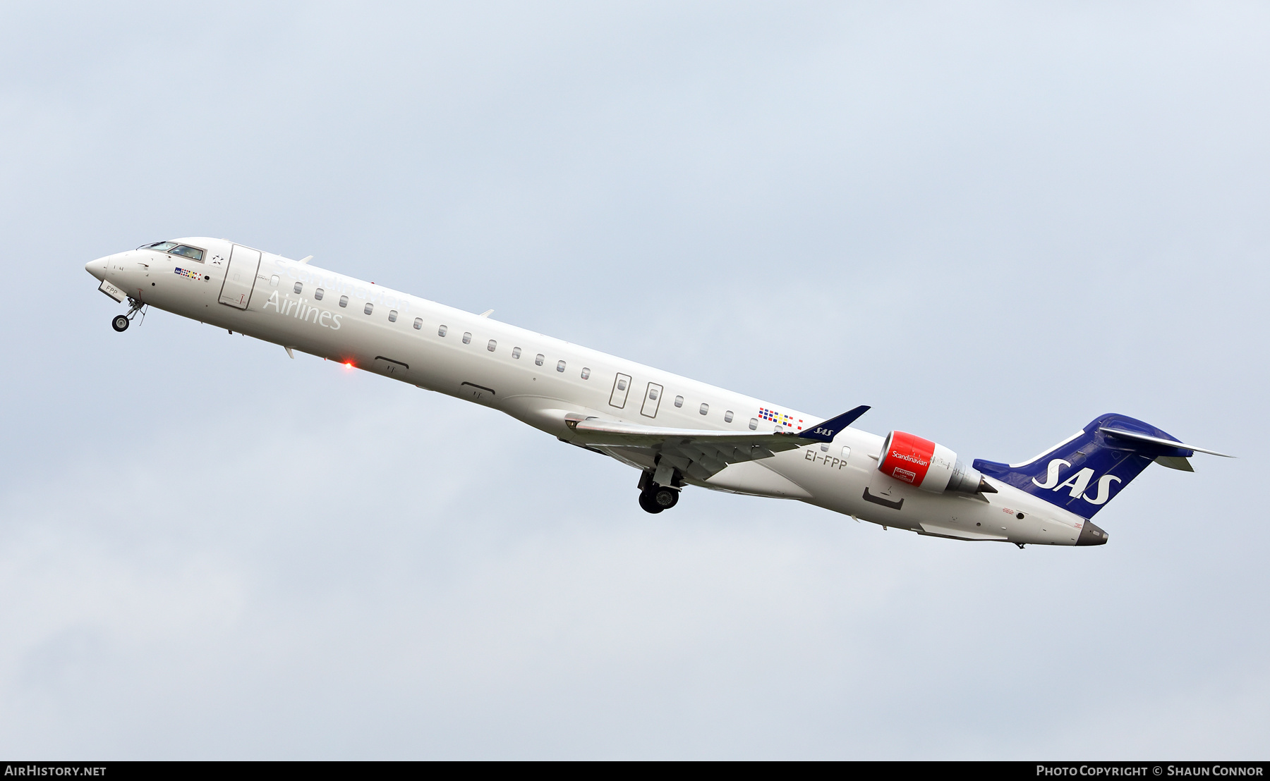 Aircraft Photo of EI-FPP | Bombardier CRJ-900LR NG (CL-600-2D24) | Scandinavian Airlines - SAS | AirHistory.net #406934