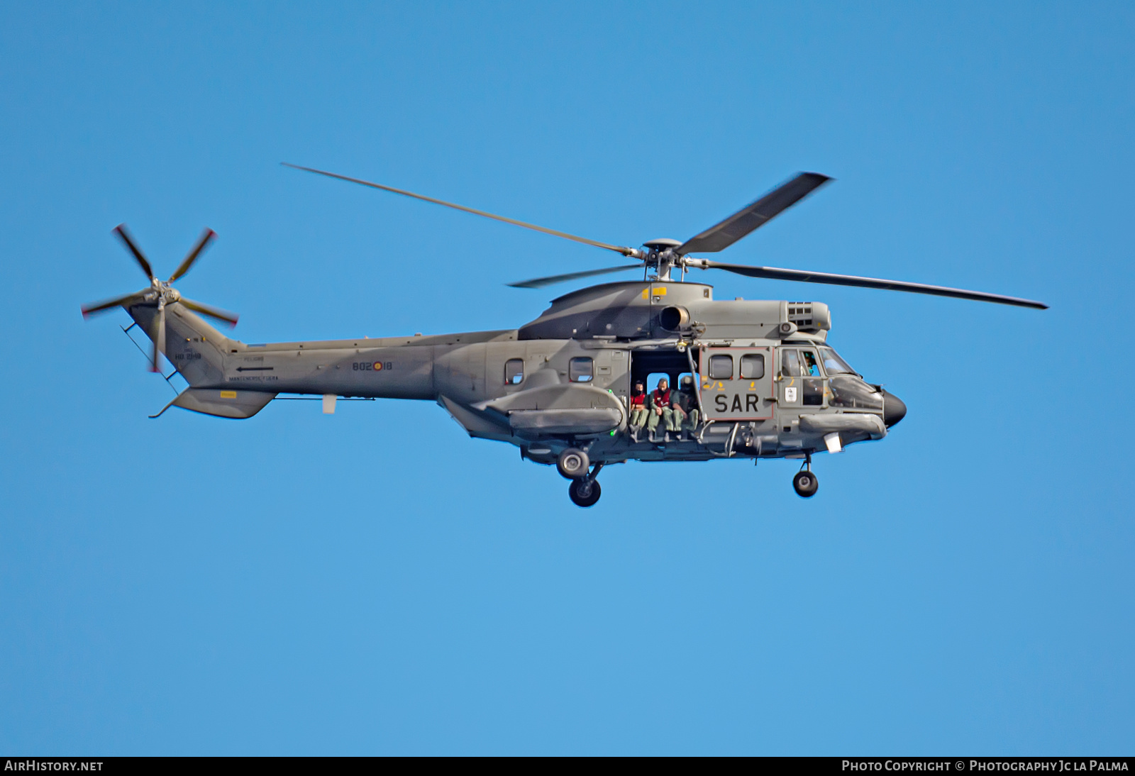 Aircraft Photo of HD.21-18 | Aerospatiale AS-332C1 Super Puma | Spain - Air Force | AirHistory.net #406949