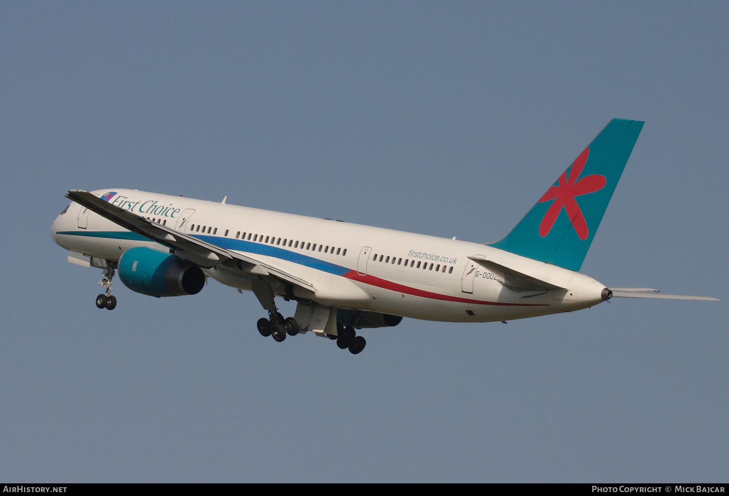 Aircraft Photo of G-OOOZ | Boeing 757-236 | First Choice Airways | AirHistory.net #406953