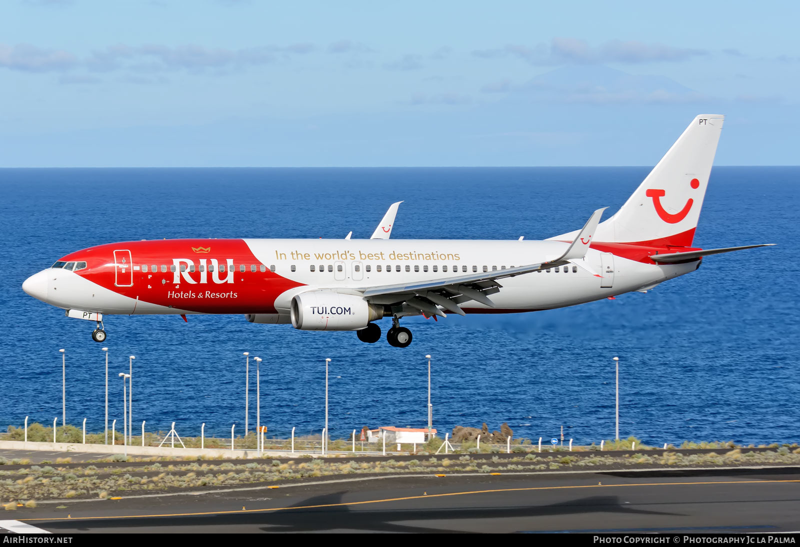 Aircraft Photo of OO-JPT | Boeing 737-8K5 | TUI | AirHistory.net #406965